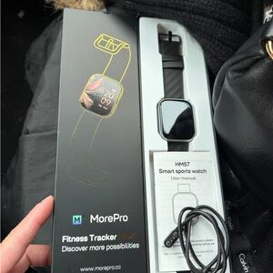 MorePro HM57 Smart Sports Watch - Black
